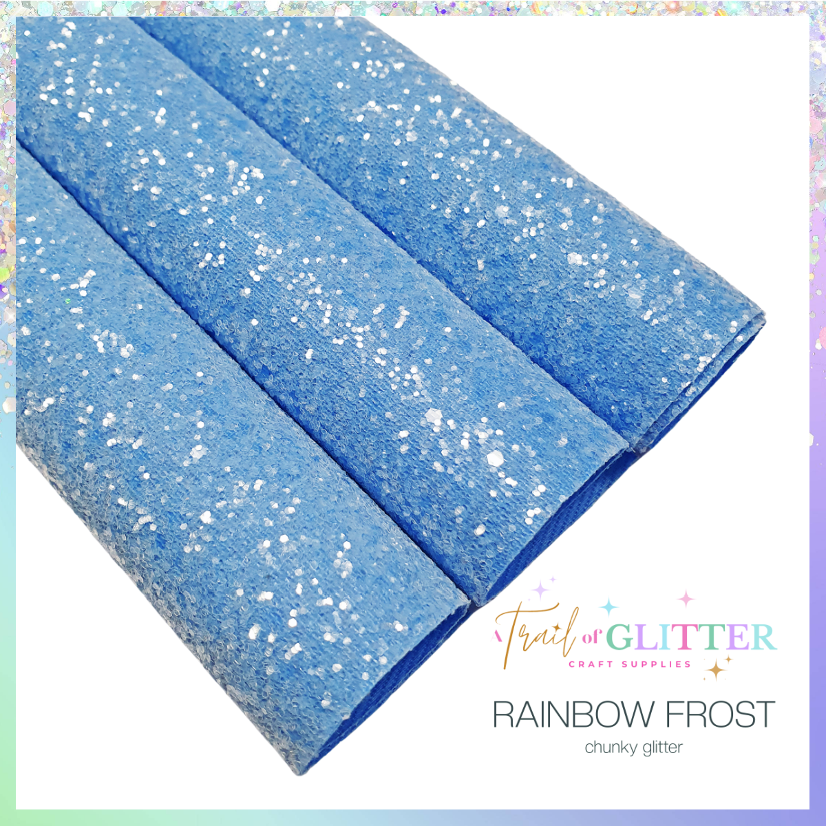 Chunky Glitter - Frosty Glitter (sold as a set or singular)