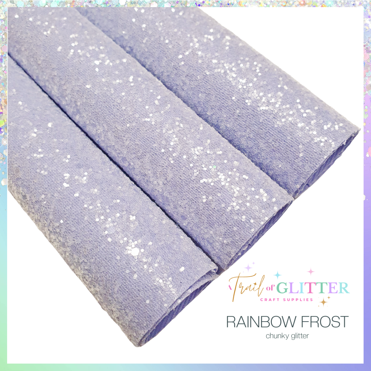 Chunky Glitter - Frosty Glitter (sold as a set or singular)