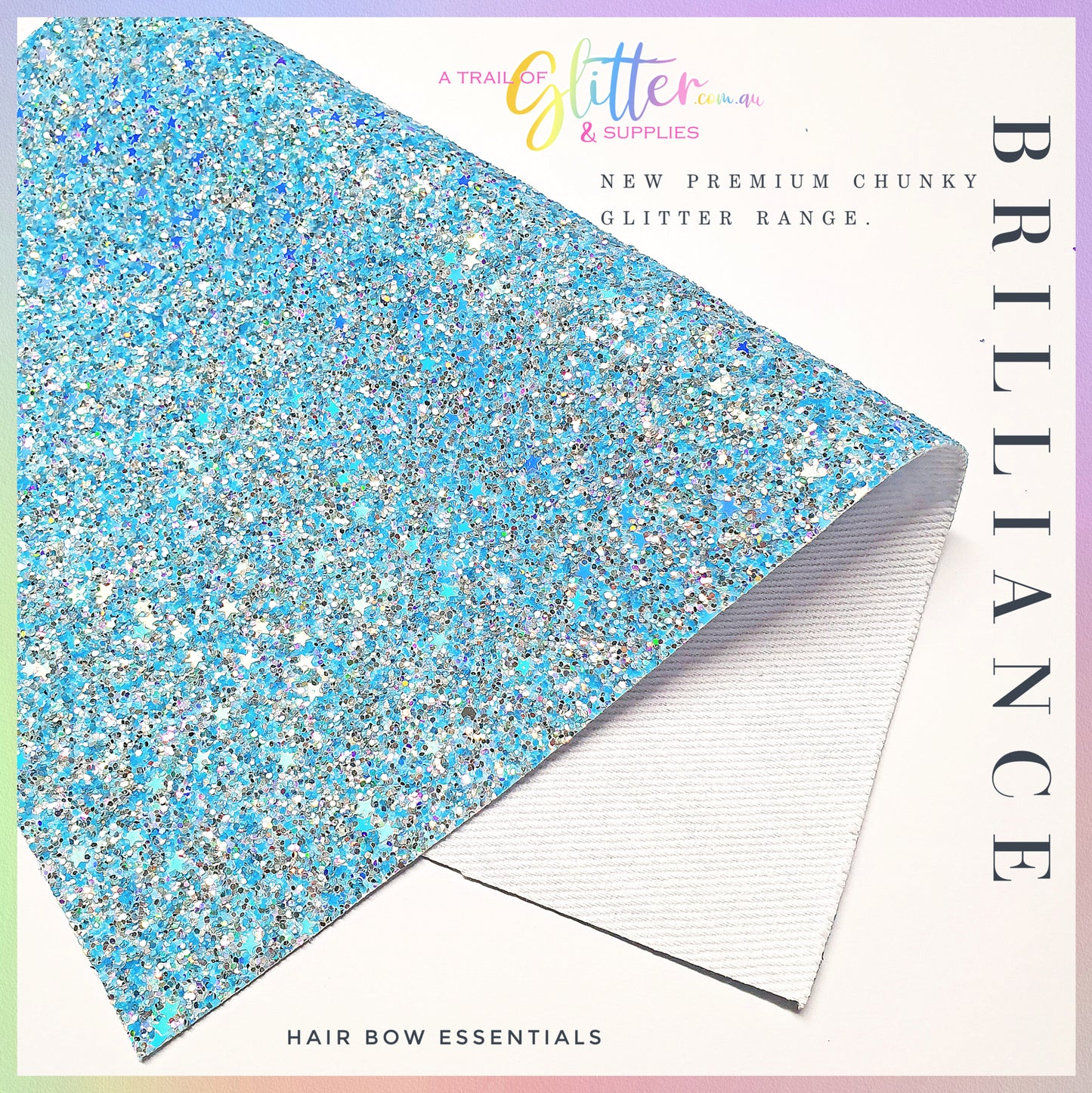 Premium Chunky Glitter - glow in the dark Brilliance Glitter (sold as a set or singular)