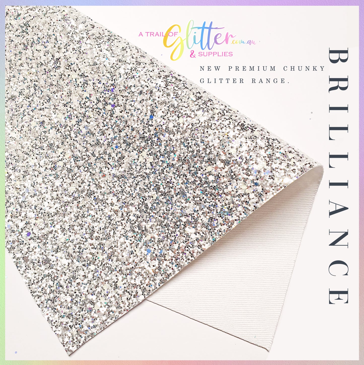 Premium Chunky Glitter - glow in the dark Brilliance Glitter (sold as a set or singular)