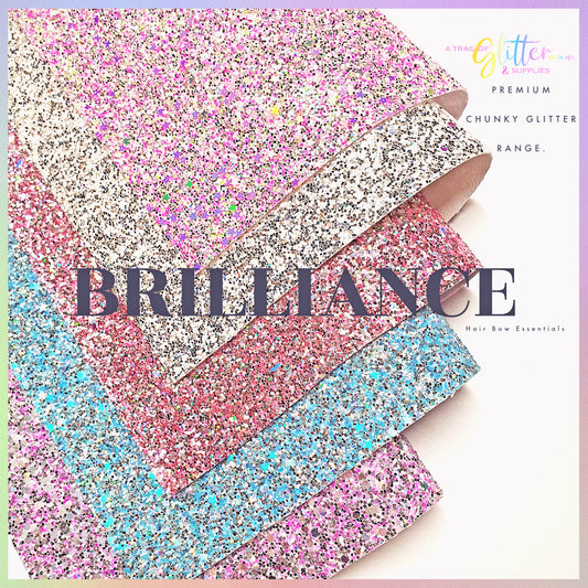 Premium Chunky Glitter - glow in the dark Brilliance Glitter (sold as a set or singular)