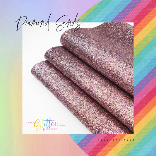 Fine Glitter Diamond Sands A4 Sheet 20x34cm #78