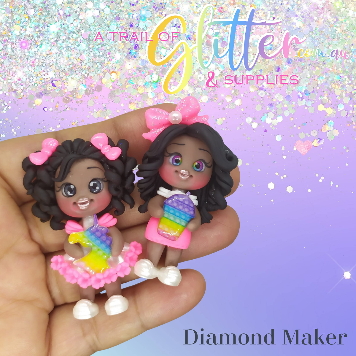 Pop It girls Clay - Diamond Maker