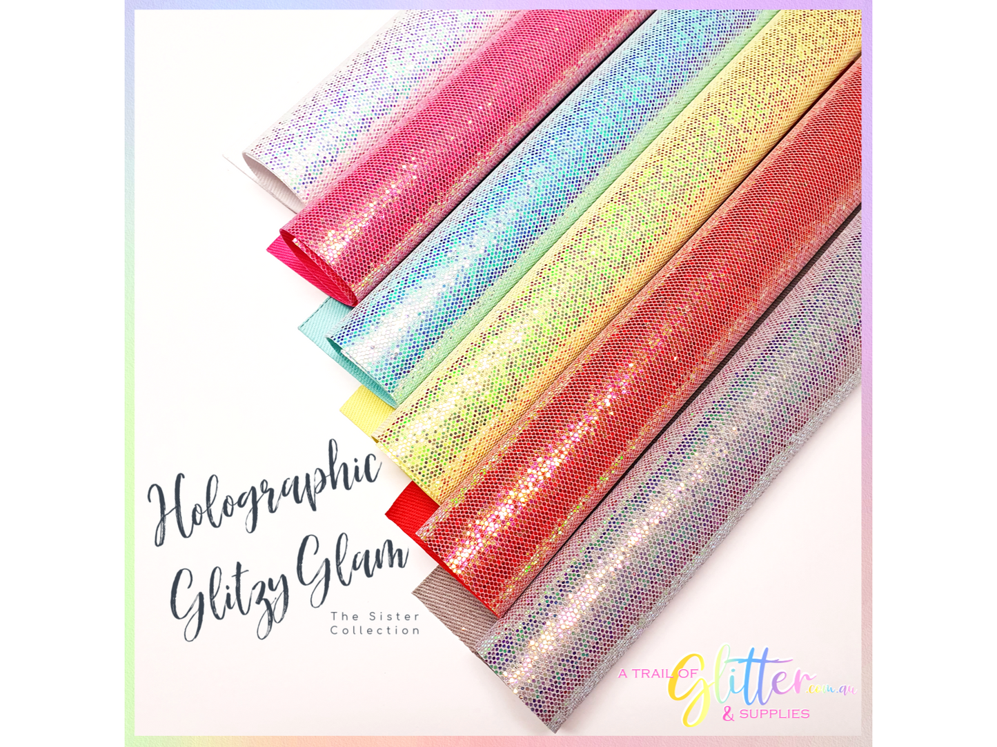 Holographic Glitzy Glam - All Colours Listed Inside.