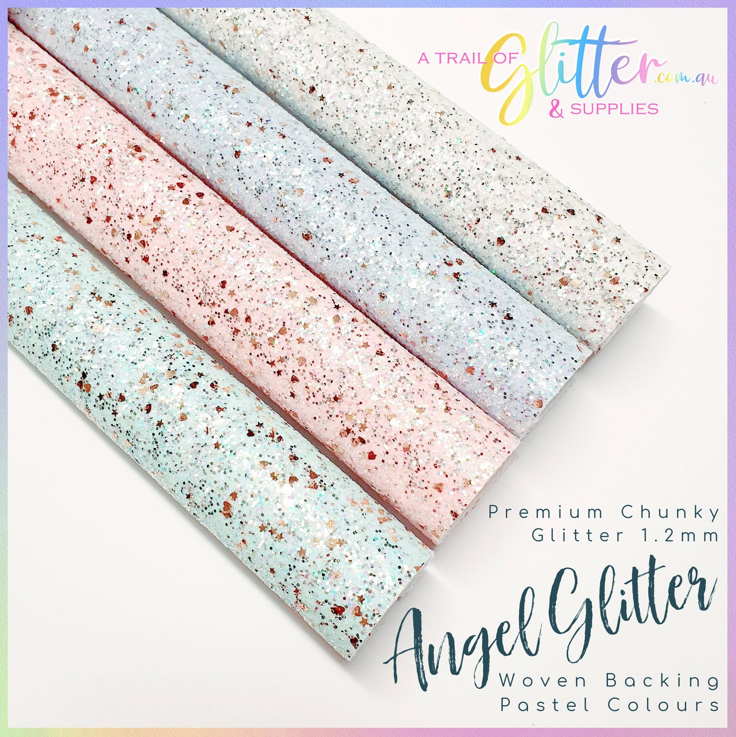 Chunky Glitter - Angel Glitter Premium (sold as a set or singular)